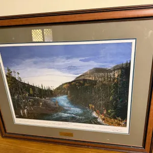 Framed Print 'Peigan Detail' by Daniel Long Soldier