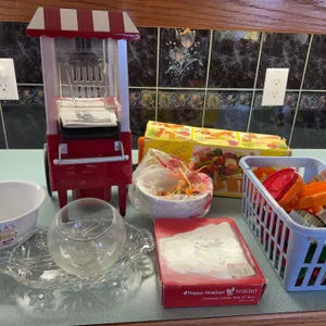 Nostalgia Electrics Popcorn Maker & Kitchen Lot