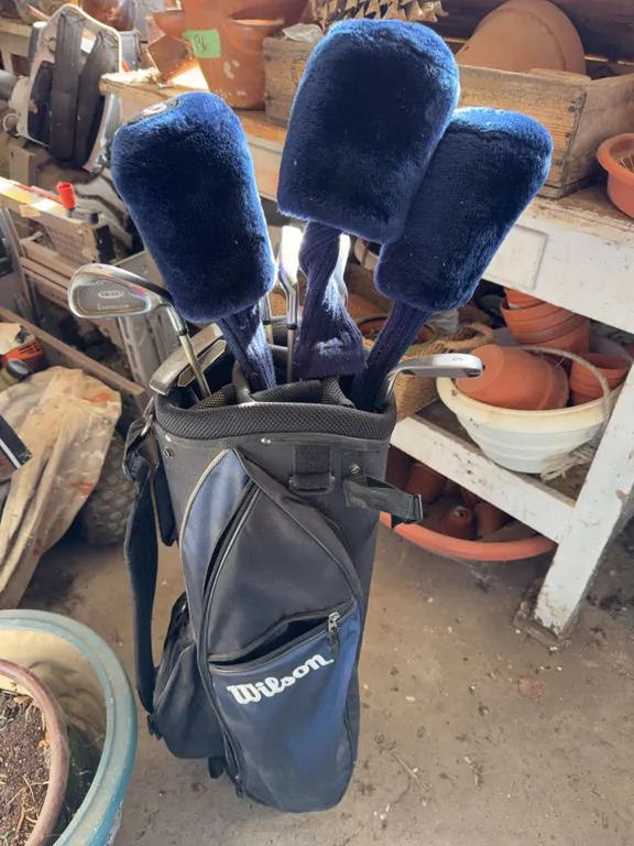 Wilson Golf Club Set With Bag and Golf Balls