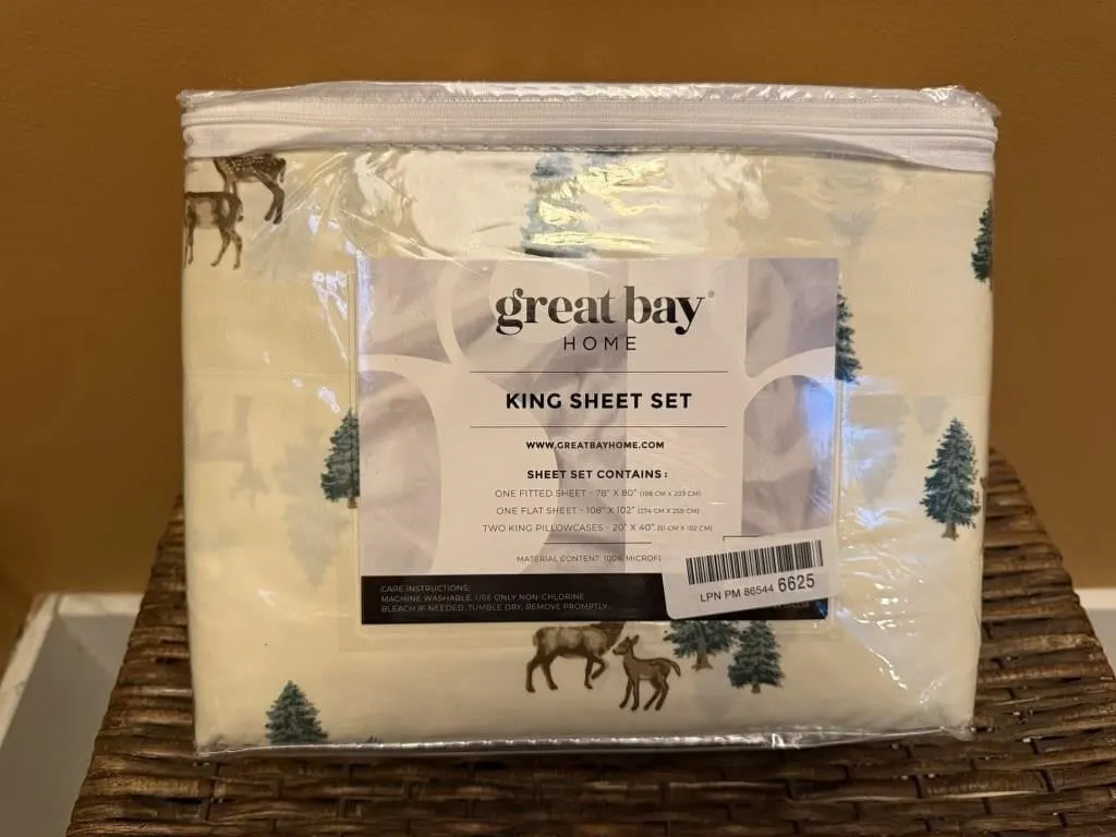 NEW King sheet set