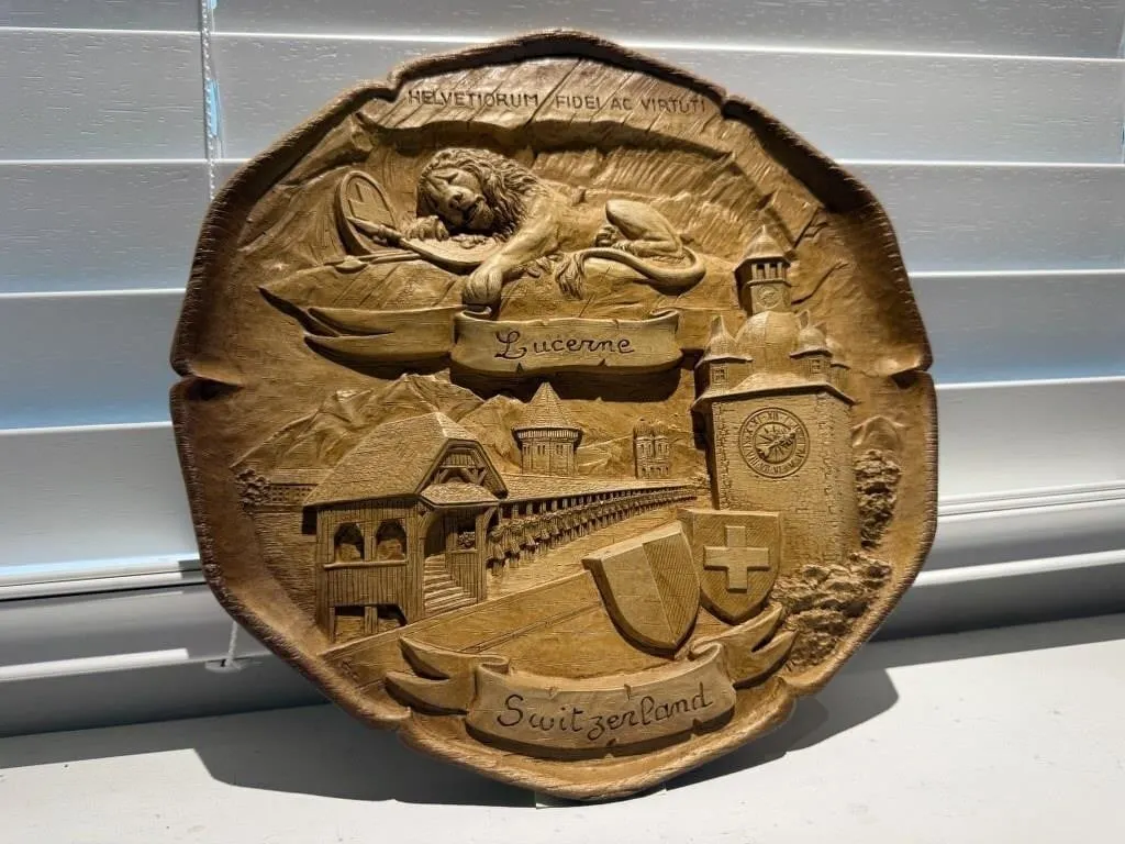 Swiss wood carving