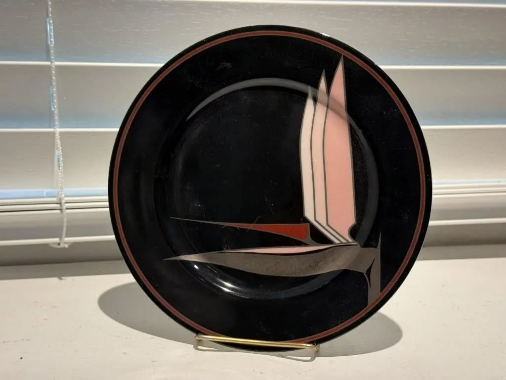 "Oiseau de Paradis" Fitz & Floyd plate