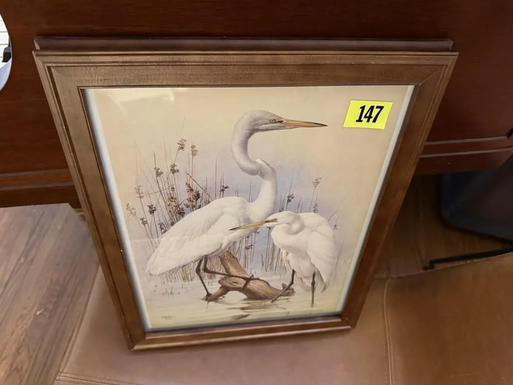 Vintage bird artwork