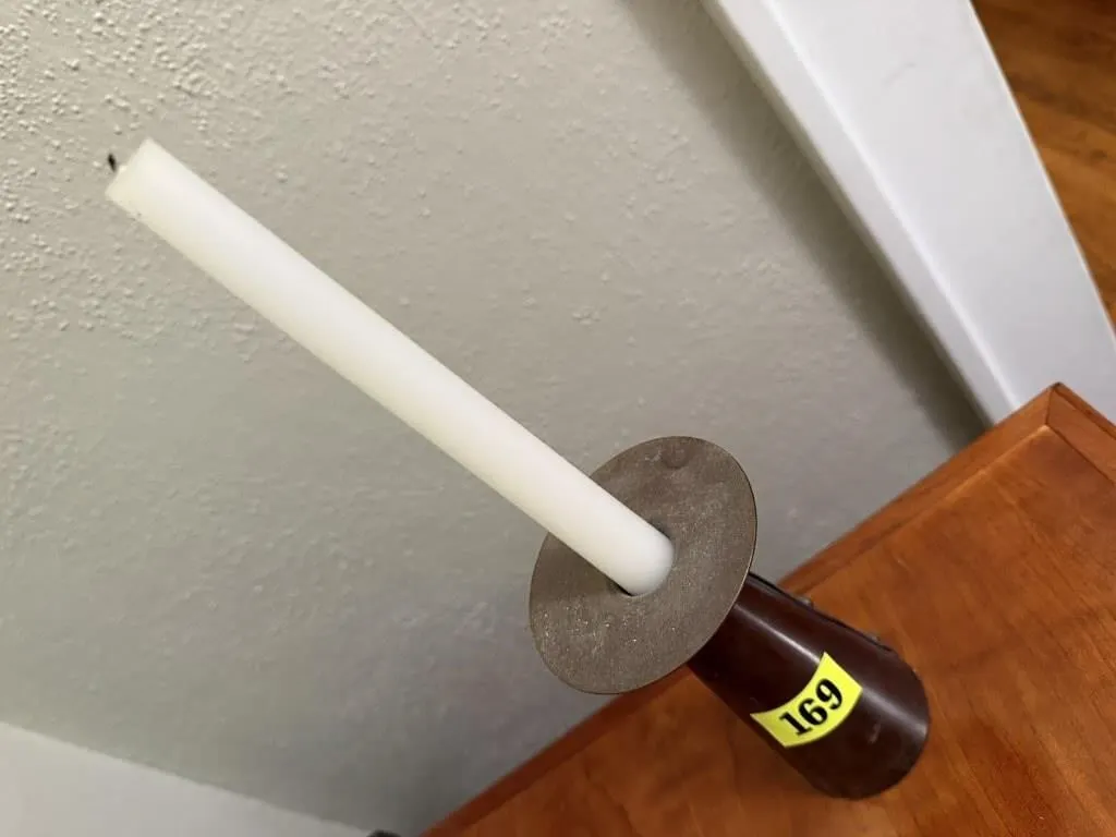 Industrial taper candlestick