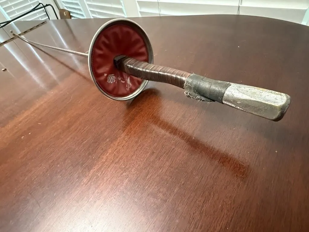 Fencing foil