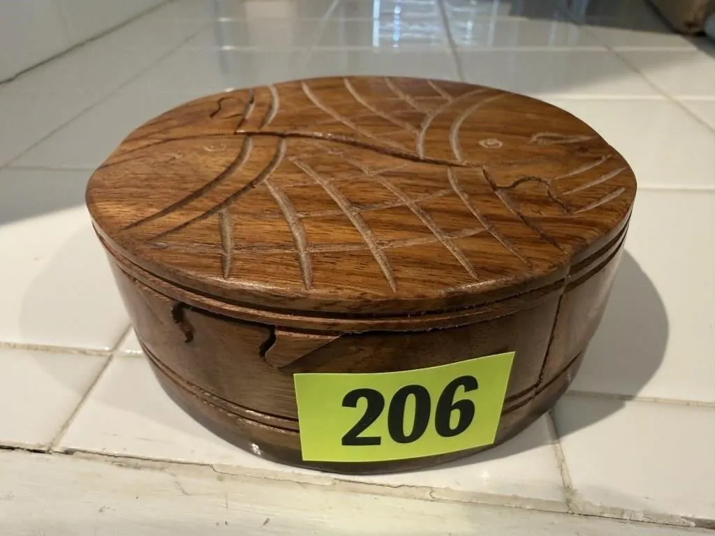 Wooden fish puzzle