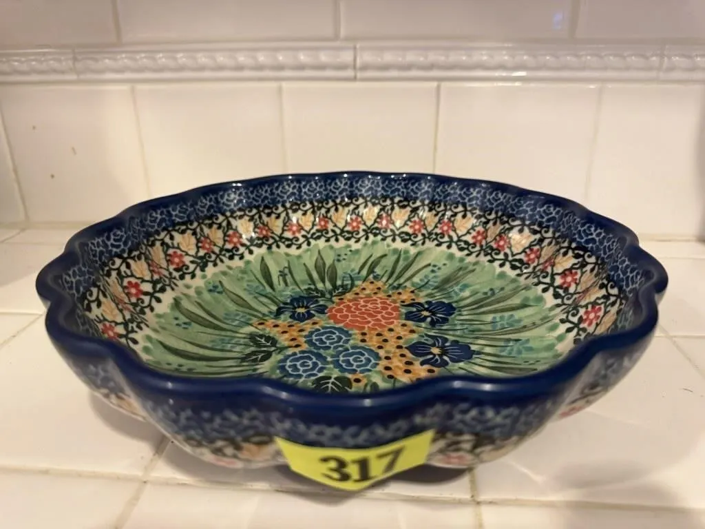 Hand made Polish bowl