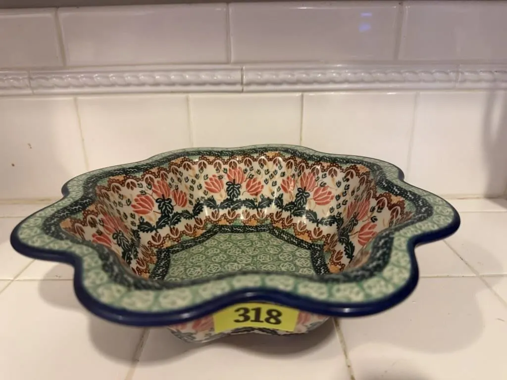 Hand made Polish bowl