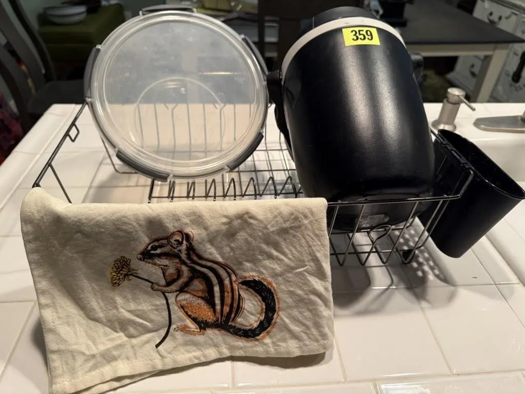 Dish drainer, storage container, drink thermos,