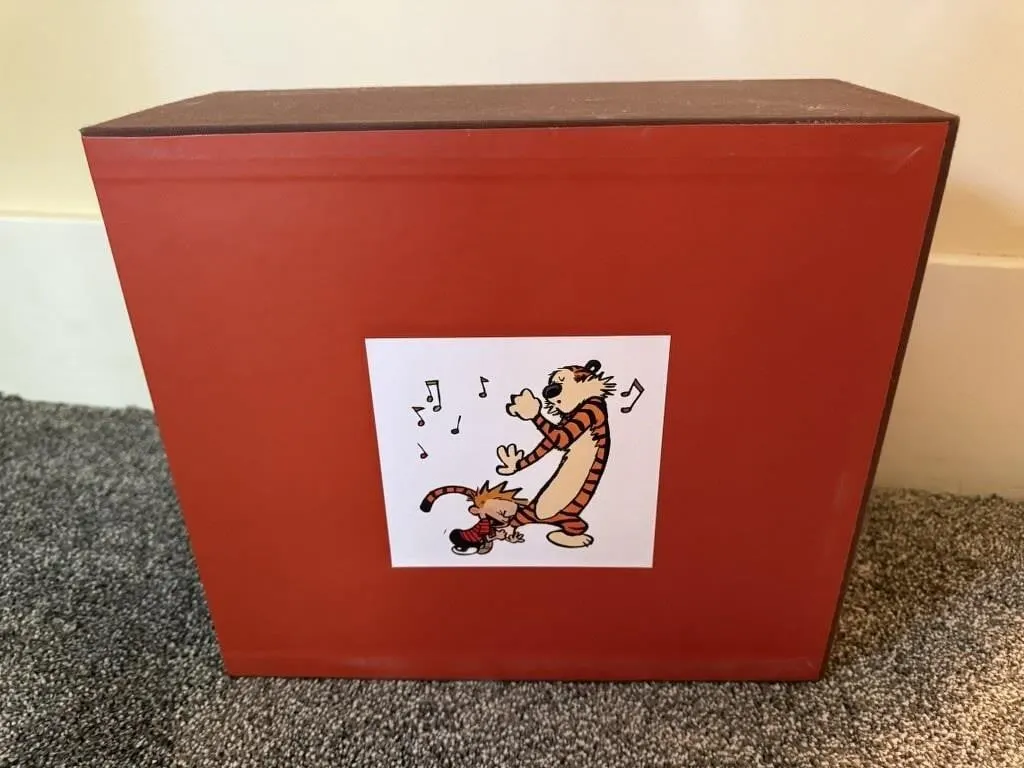 Complete Calvin & Hobbes boxed comic book set