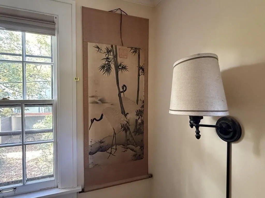 Asian wall scroll