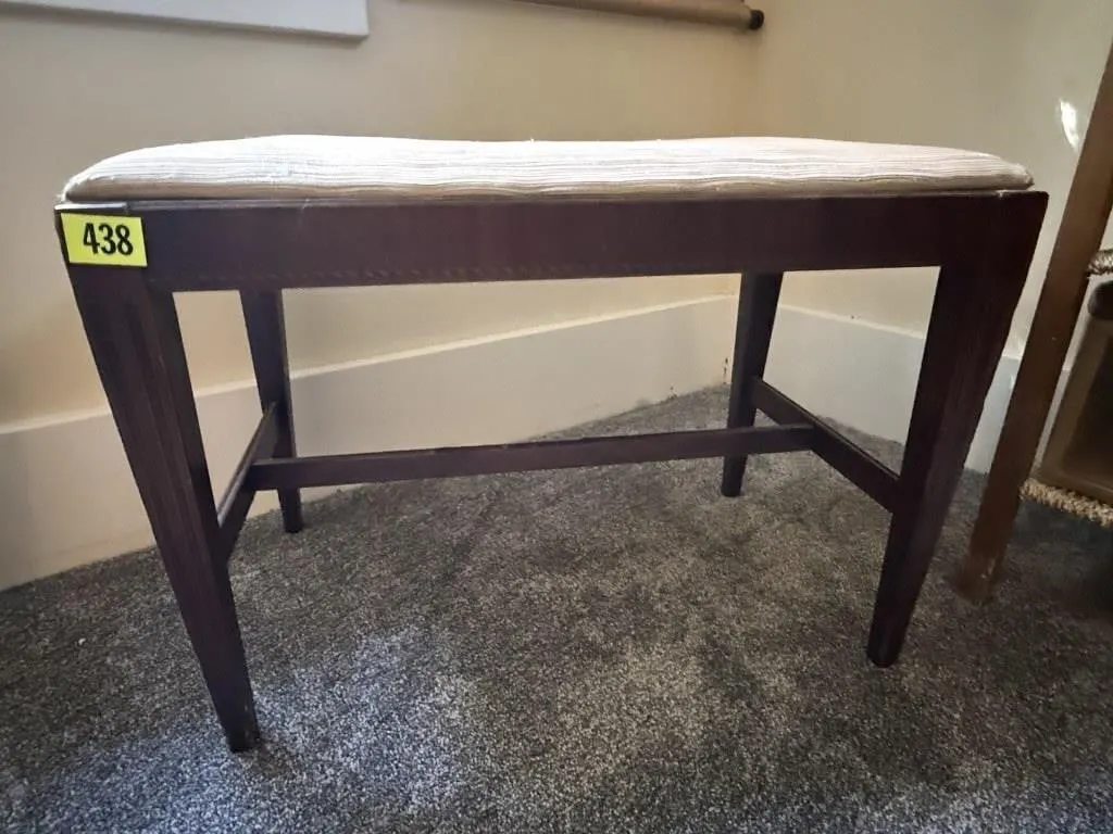 Upholstered bench