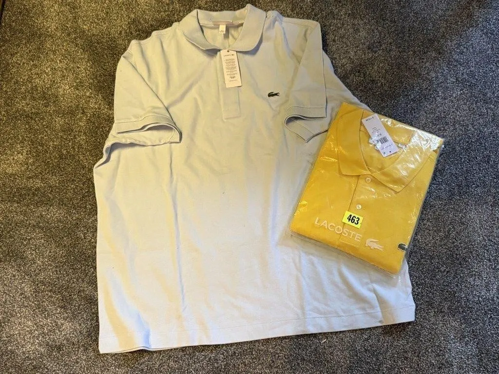 NEW Lacoste polo shirts (2)