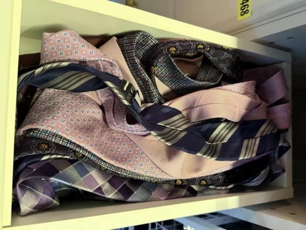 Assorted neckties