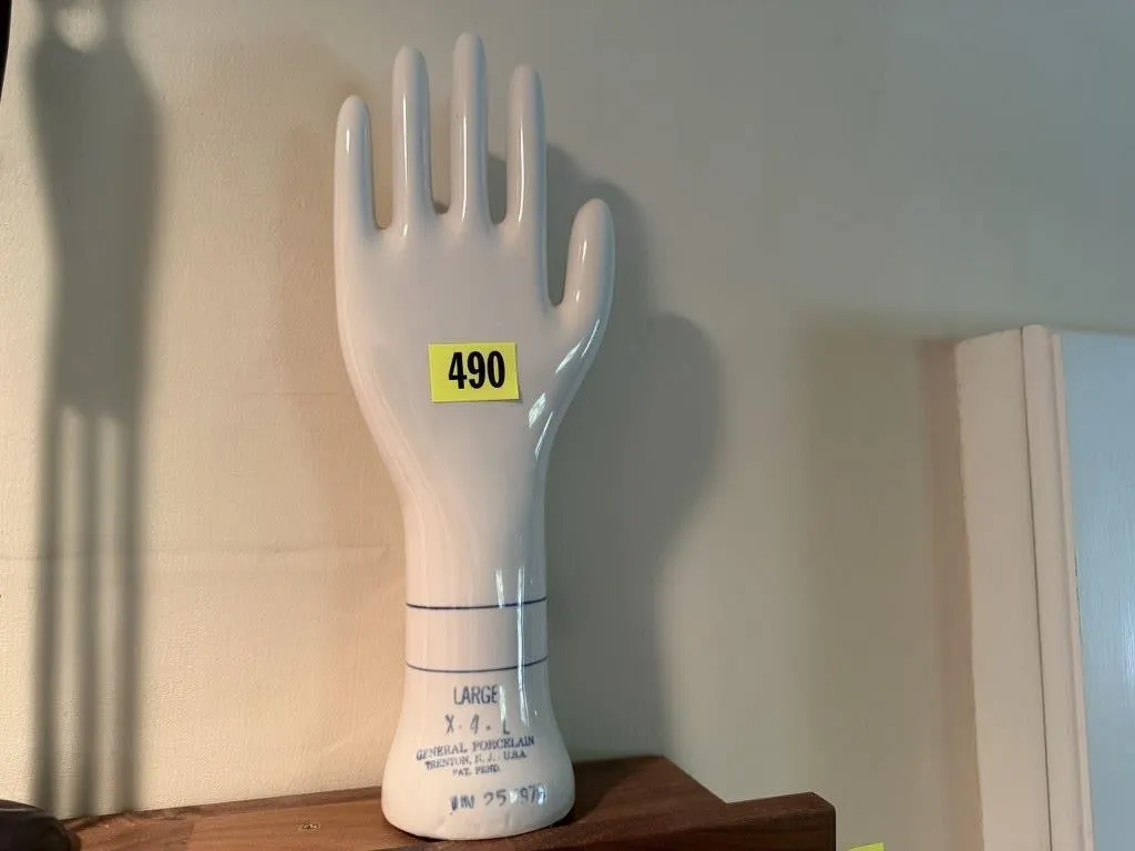 Porcelain hand size large