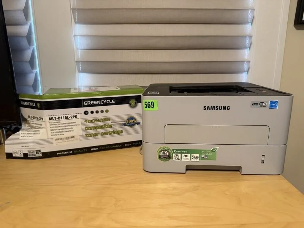 Samsung printer, toner cartridge