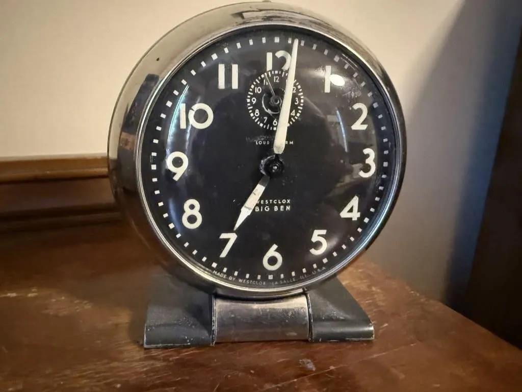 Vintage Westclox Big Ben clock