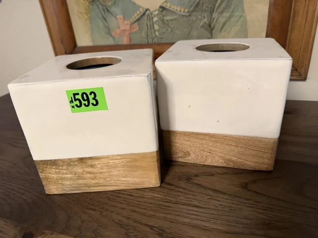 Tissue box covers (2)