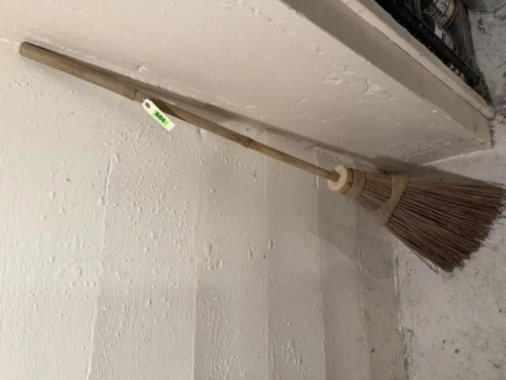 Primitive bristle broom