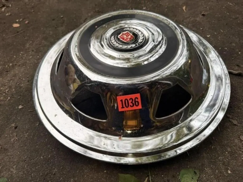 Vintage hubcap