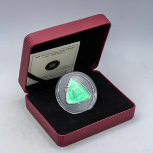 #5261-50 CENT STERLING SILVER TRIANGLE COIN