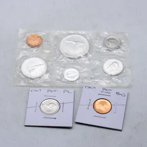 #5272-EXTREMELY RARE 1867-1967 COIN SET THAT