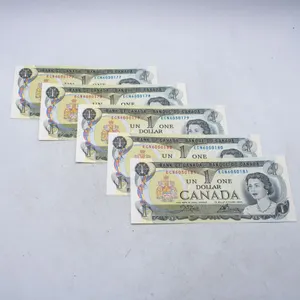 #5277-5 X 1973 UNCIRCULATED, SEQUENTIAL $1 NOTES