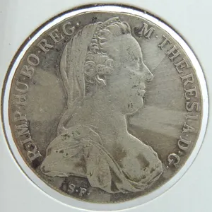 #2 1780 Austrian Thaler Silver Coin