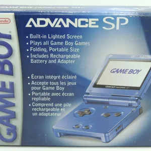 #18 Nintendo Game Boy Advance SP System CIB