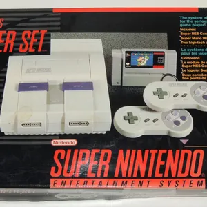 #20 Super Nintendo System CIB Tested & Working!