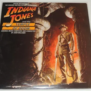 #24 Vinyl Record Indiana Jones Temple of Doom