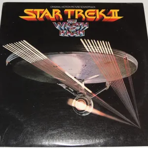 #25 Vinyl Record Star Trek II The Wrath of Khan