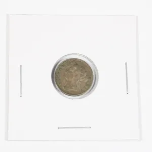 #46 1895 Straits Settlements 5 Cent Coin Silver