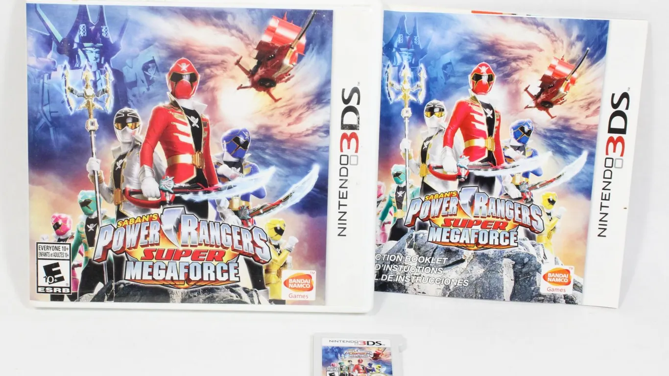 #121 3DS Saban's Oiwer Rangers Super Megaforce CIB