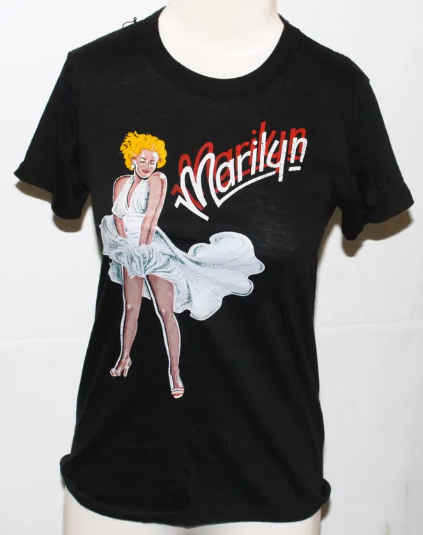 #221 Vintage T-Shirt Marilyn Monroe 1980's Small