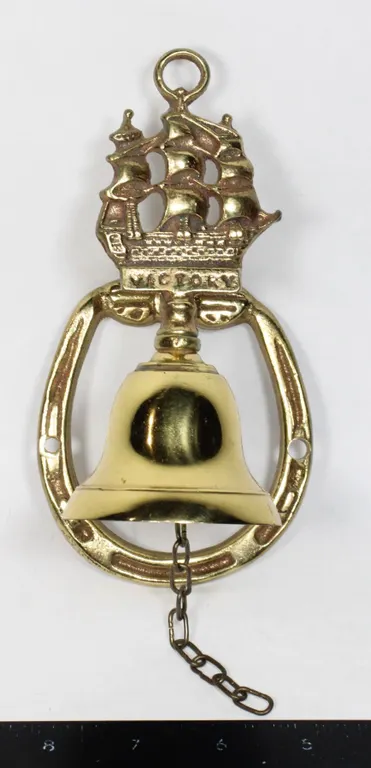 #288 Brass Wall Art Décor HMS Victory Bell