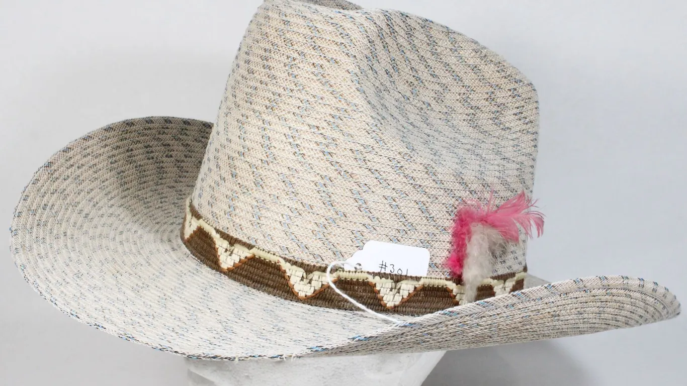 #301 Vintage Vaqyero Cowboy Hat Mexico Size 7 1/2