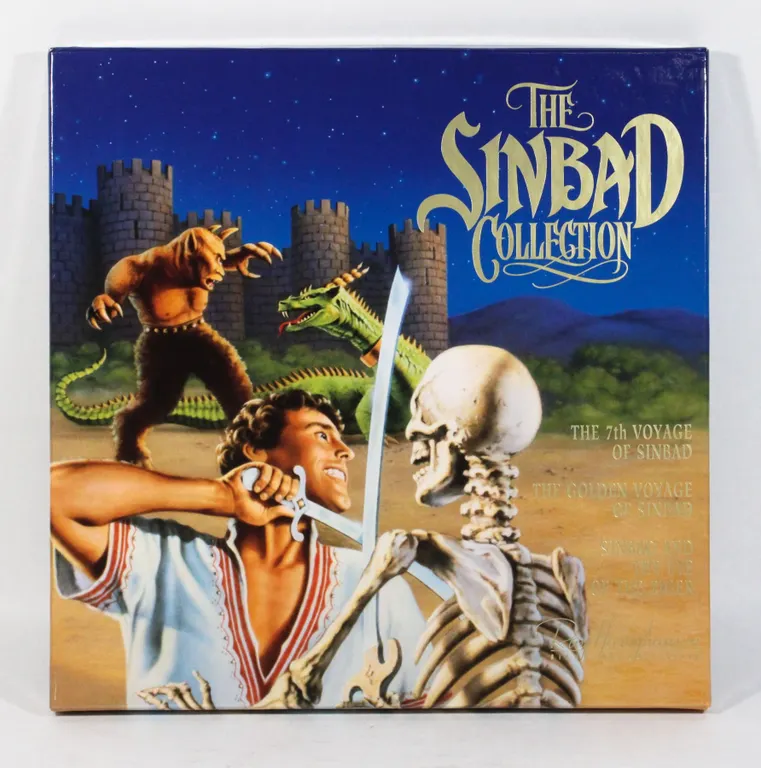 #389 LaserDisc 3 Movie Set The Sinbad Collection