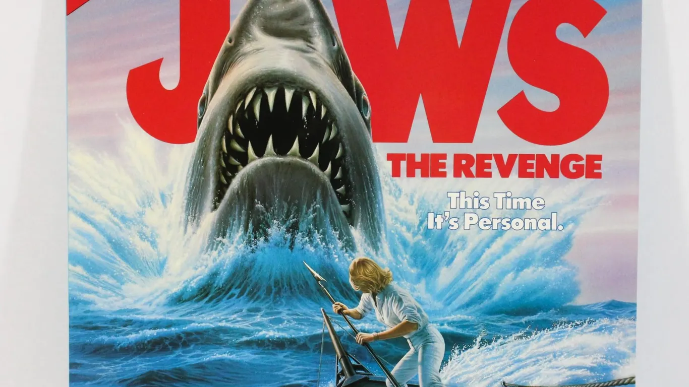 #445 LaserDisc Horror Movie Jaws The Revenge