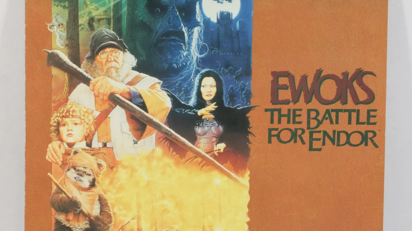 #451 LaserDisc Movie Ewoks The Battle for Endor