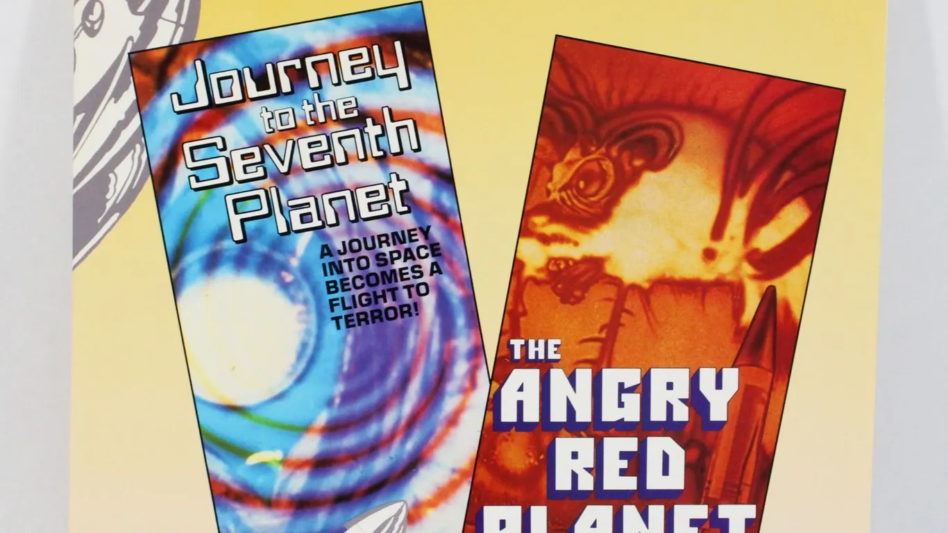 #458 LaserDisc Sci-Fi Double Bill Angry Red Planet