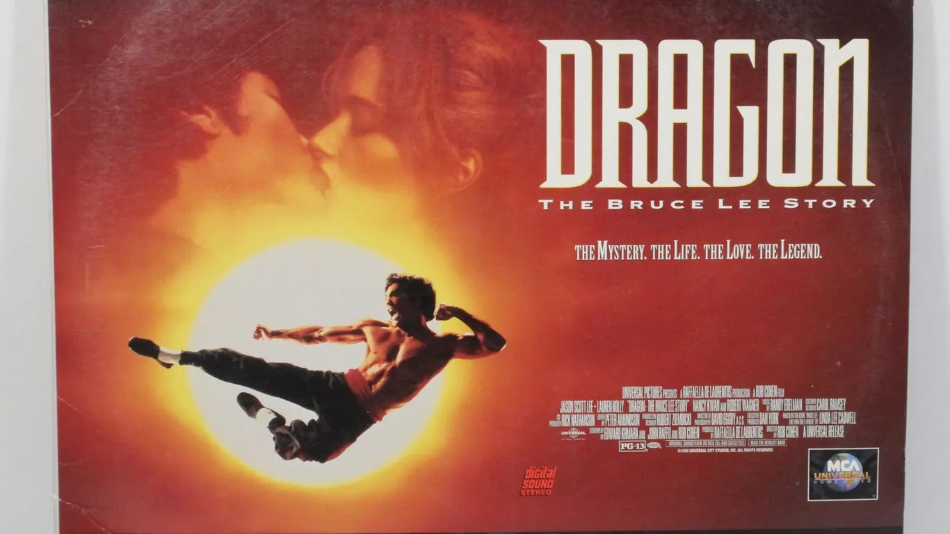 #579 LaserDisc Dragon The Bruce Lee Story 1993