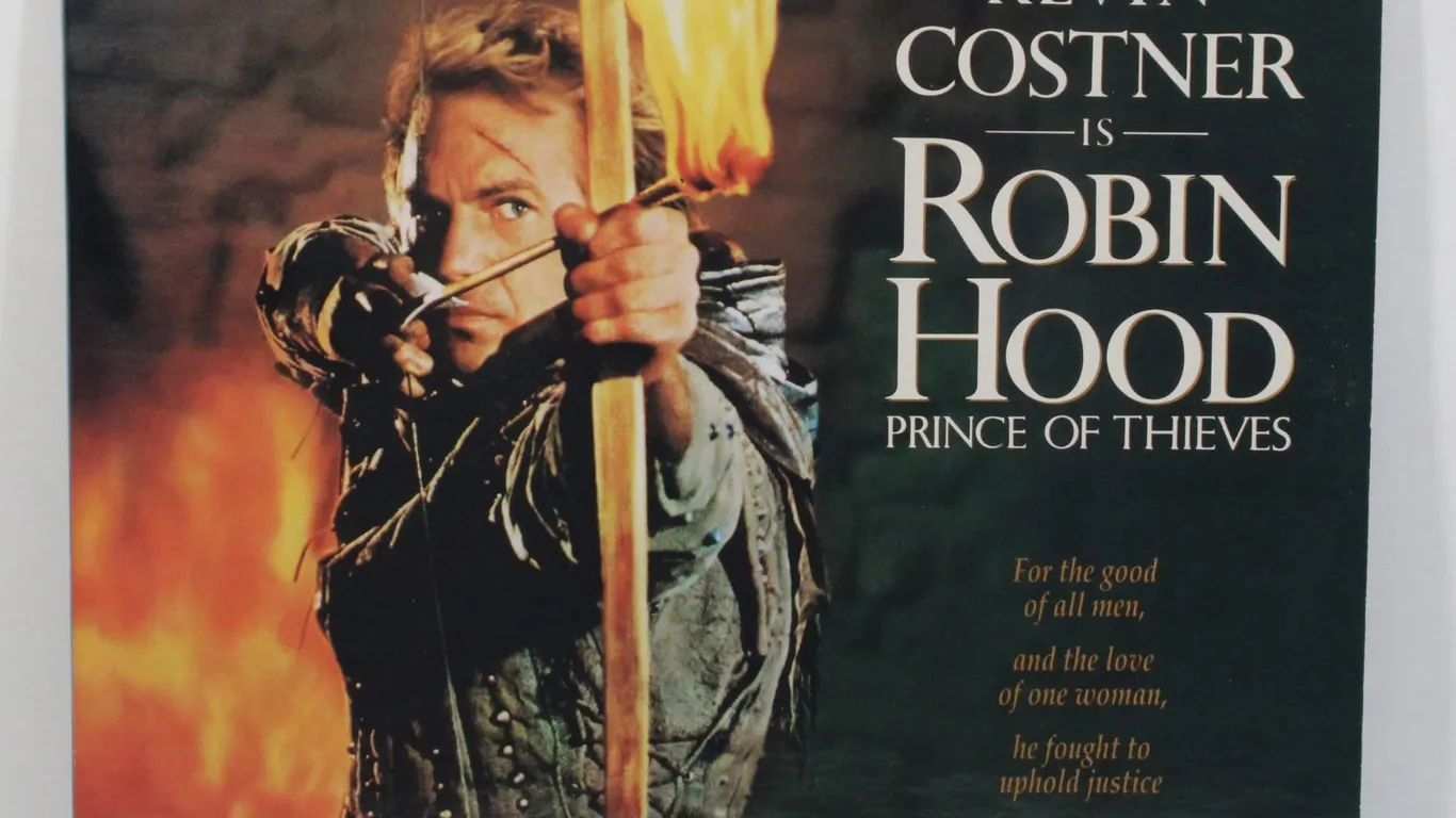 #591 LaserDisc Robin Hood Prince of Thieves 1990