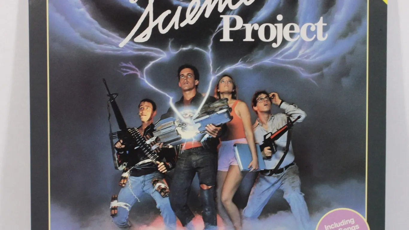 #639 LaserDisc Movie My Science Project 1985