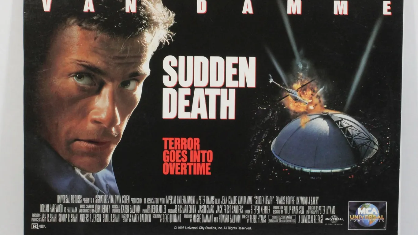 #732 LaserDisc Movie Sudden Death 1995