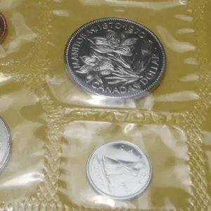 1970 MANITOBA PROOF CANADA MINT SEALED COIN SET