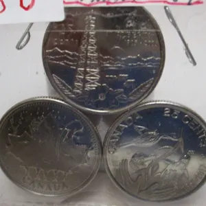 CANADA UNCIRCULATED ALAMO QUARTER SET