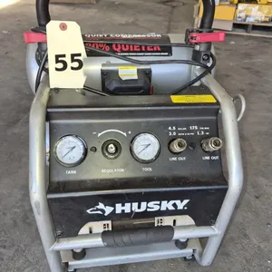USED TESTED Husky 4.5 Gal. Twin Stack Air Compressor