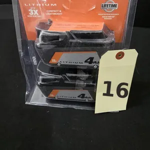 NEW RIDGID 18V 4.0Ah Battery 2-Pack AC87004P