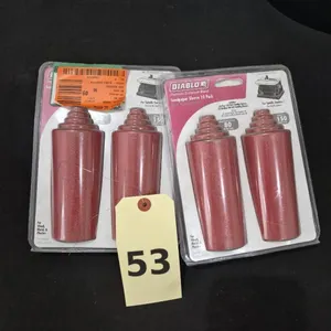 (2) NEW Diablo Spindle Sander Sleeves 10-Pack